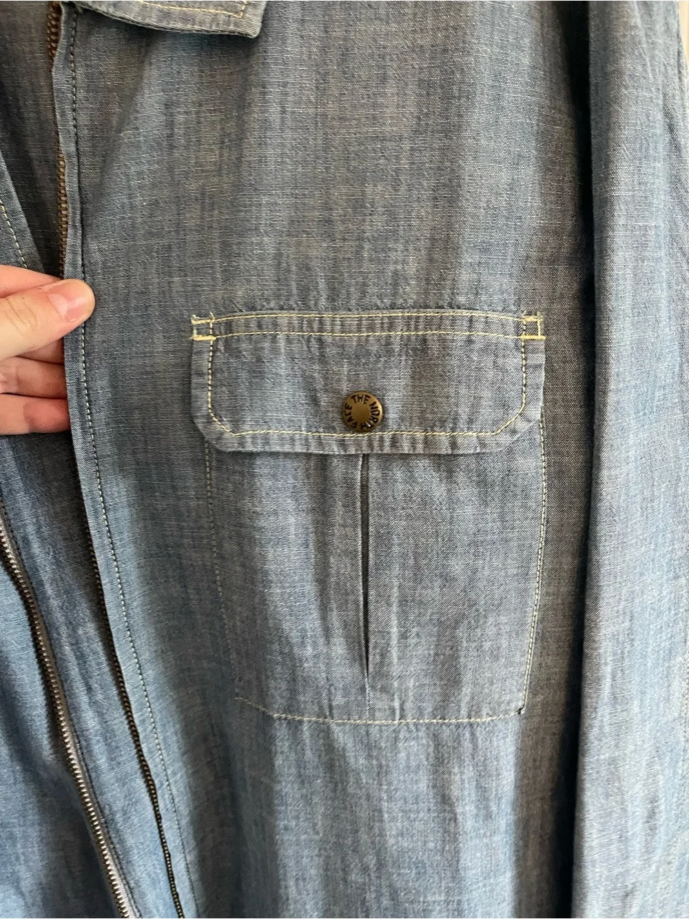 The North Face Berkeley Zip Chambray Long-Sleeve Shirt Jacket - Men's